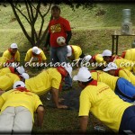 punishment, outbound, ykk zipco, team building, outbound motivasi, dunia outbound