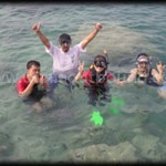 snorkling di pulau putri