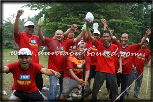 outbound di bogor, training ykk, ykk