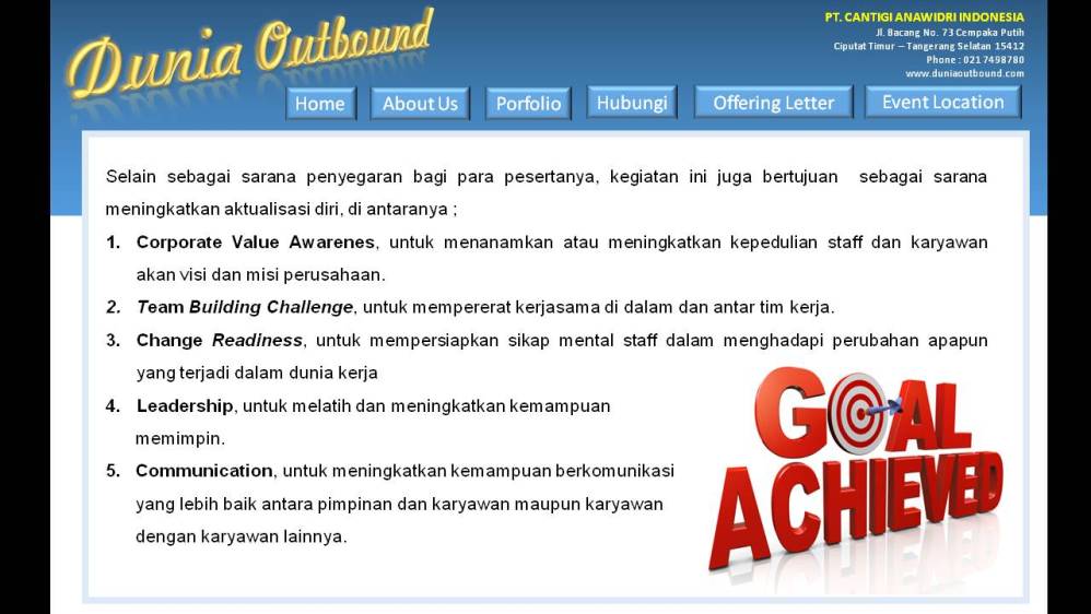 lokasi outbound, outbound bogor, outbond bogor, lokasi outbond, goal setting