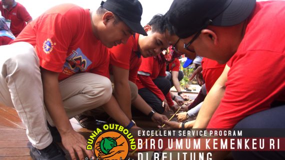 serunya outbound di belitung