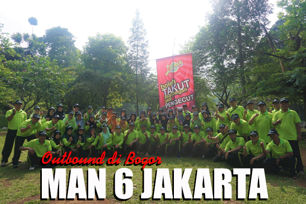 Outbound di Bogor Bareng MAN 6 Jakarta.