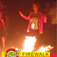 Outbound Firewalk PT. Alam Hijau Lestari di Bogor