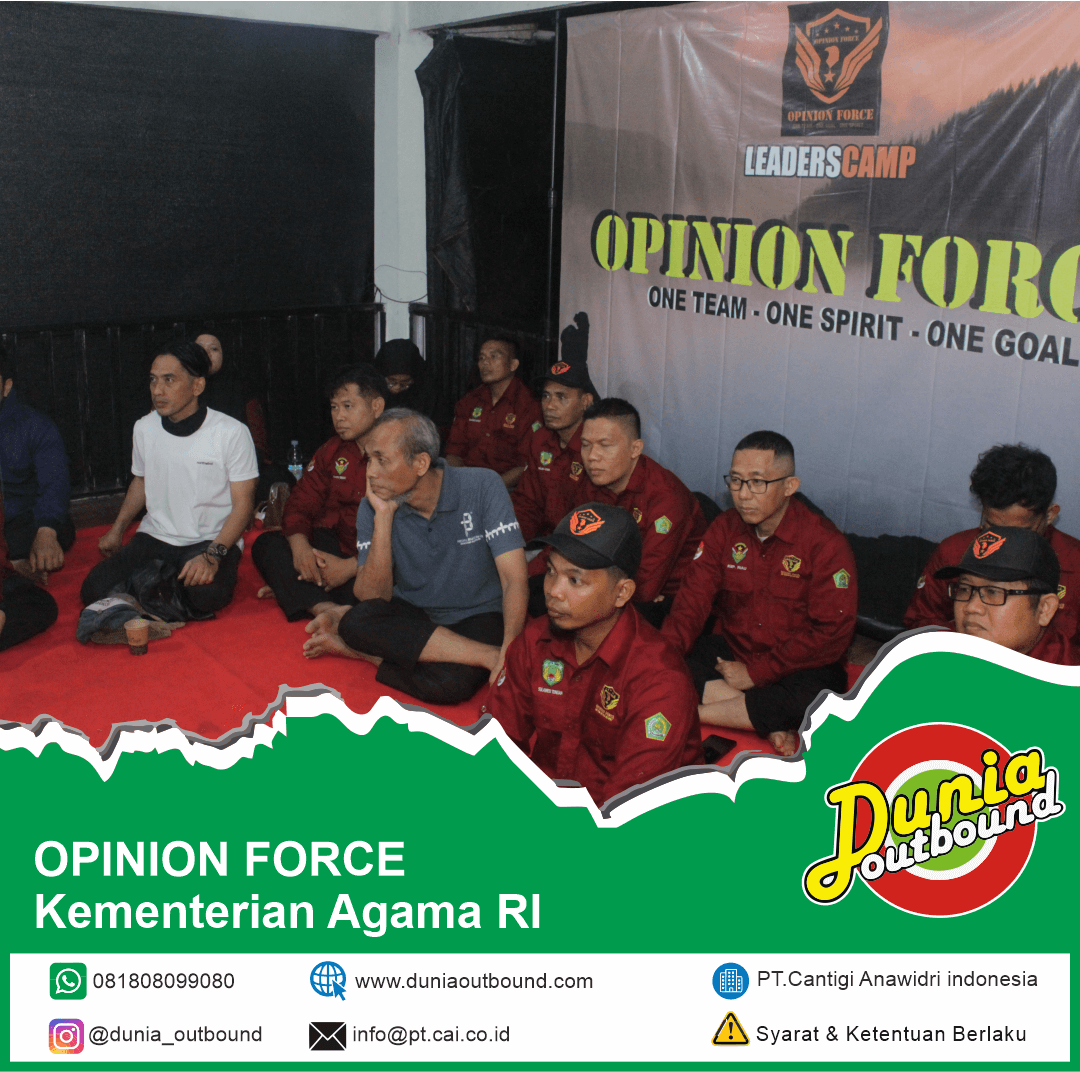 Capacity Building Kemenag RI, Capacity Building Bidang AKLAP, EO Capacity Building profesional, kegiatan outbound Kemenag di Bhumi Cantigi Camp, No Left One Behind Adventure Camp, Duta Akrual dan Duta BMN Kemenag RI.