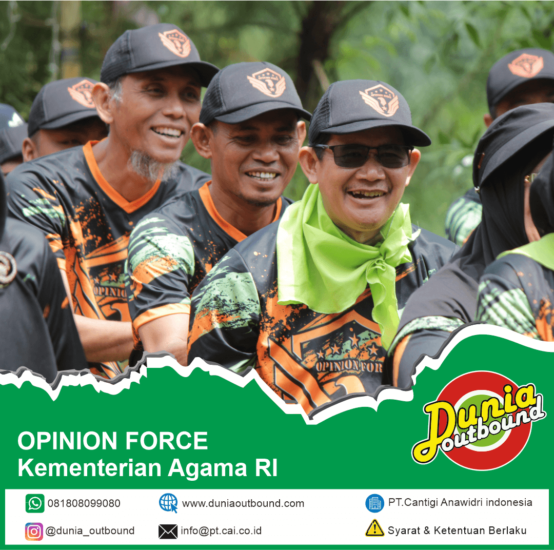 Capacity Building Kemenag RI, Capacity Building Bidang AKLAP, EO Capacity Building profesional, kegiatan outbound Kemenag di Bhumi Cantigi Camp, No Left One Behind Adventure Camp, Duta Akrual dan Duta BMN Kemenag RI.