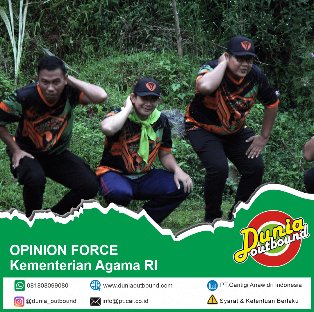 Capacity Building Kemenag RI, Capacity Building Bidang AKLAP, EO Capacity Building profesional, kegiatan outbound Kemenag di Bhumi Cantigi Camp, No Left One Behind Adventure Camp, Duta Akrual dan Duta BMN Kemenag RI.